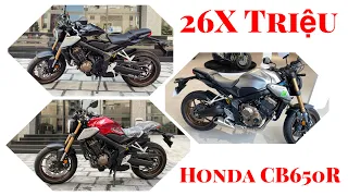 Honda CB650R | Giá bán 26x triệu | Quý ông neo sport cafe 4 máy 649cc nhiều anh em lựa chọn