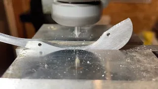 Fabrication Couteau artisanal cran forcé sans platines