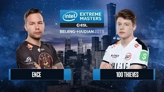 CS:GO - 100 Thieves vs. ENCE [Nuke] Map 2 - Group A - IEM Beijing-Haidian 2019