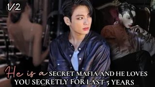 He is a secret mafia and he loves you secretly for last 5 years || bts ff when your boss loves you