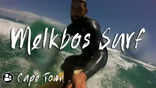 Surfing Melkbos on my own | Longboard Fun | GoPro