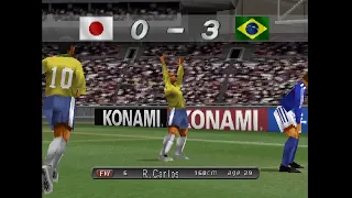 All Countries Unlocked - World Soccer Winning Eleven 2002 [PS1] Gameplay - 1080p 60fps