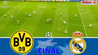 Borussia Dortmund vs Real Madrid Final | UEFA Champions League 2024 | PES Gameplay | UCL