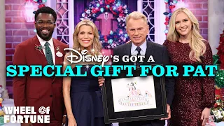 Disney Celebrates Pat with the Sweetest Gift | Wheel of Fortune