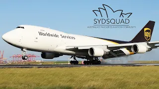 Three Beautiful Cargo Landings @ Sydney Airport! Boeing 747-8, 747-400 & A330-200F Plane Spotting!