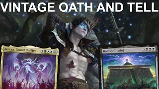 SHOW ME THE ANGEL! Vintage Atraxa Oath Show and Tell Combo. NYSE Prep with Eternal Weekend Top 8 MTG