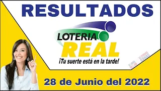 Loteria Real 12:55 PM Martes 28 de Junio del 2022