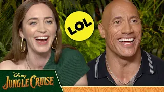 Dwayne Johnson and Emily Blunt From "Jungle Cruise" Plays Who's Who