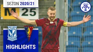 Lech Poznań - Pogoń Szczecin 0:4 | SKRÓT | Ekstraklasa 2020/21 | 5. Kolejka