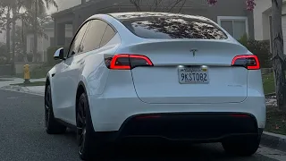 Як працює автопілот Tesla Model Y 2024 в California, USA