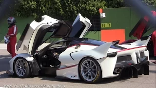 4x Ferrari FXXK Insanely EPIC Sounds!