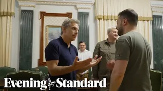 Hollywood actor Ben Stiller meets ‘hero’ Volodymyr Zelensky in Ukraine