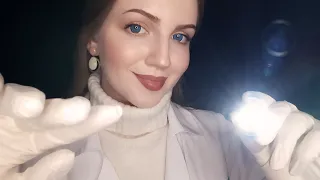 АСМР Осмотр кожи головы в перчатках • ASMR Head exam in the gloves