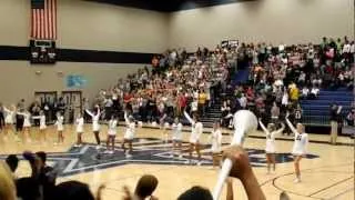 Siegel High Cheerleaders peprally