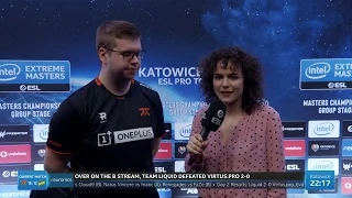 IEM Katowice 2020 Frankie burn JW in interview