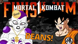 Goku And Frieza Play Mortal Kombat 1 | BEANTALITY!