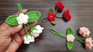 🌷Campanitas decorativas a crochet #florcrochet #normaysustejidos