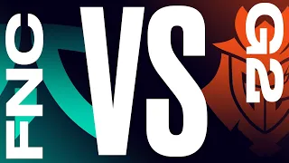 FNC vs. G2 - Неделя 3 День 2 | LEC Весенний сплит | Fnatic vs. G2 Esports (2022)