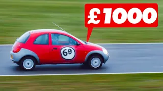 We Took £1000 Cars RACING