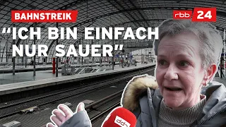 Wieder Streik bei der Bahn: Das sagen Reisende