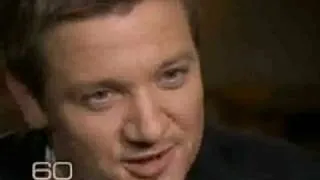 Jeremy Renner on 60 minutes