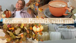 COME TO PRIMARK WITH ME 🍂☕️