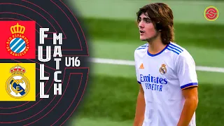 FULL MATCH: RCD Espanyol vs Real Madrid Cadete A U16 2021