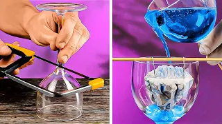 Amazing DIY Hourglass Epoxy Creation Made From Everyday Items