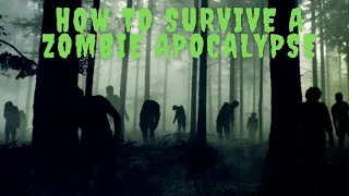 The best weapons to have in a zombie apocalypse!!!