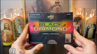 OPENING 2022-23 BLACK DIAMOND UPPER DECK HOCKEY HOBBY BOX! DOUBLE DIAMOND ROOKIE HIT!!