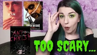 10 HORROR MOVIES TOO SCARY TO FINISH