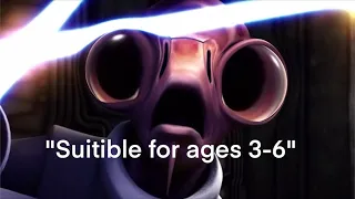 Clone wars is suited for ages 3-6