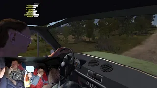 Мужики в УАЗике, но это My Summer Car.