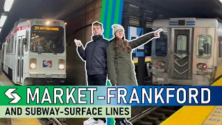 Subways and Trolleys in the Same Tunnel?? Philly’s Market-Frankford Line & Subway-Surface Trolleys