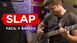 3 Ejercicios FÁCILES para CREAR Y MEJORAR TUS LÍNEAS DE SLAP | Tutorial Bajo