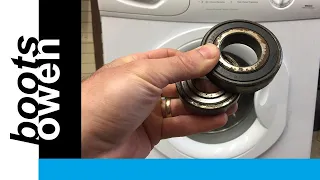 Hotpoint  washing machine bearings replacement, full process and test.