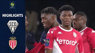 ANGERS SCO - AS MONACO (1 - 3) - Highlights - (SCO - ASM) / 2021-2022