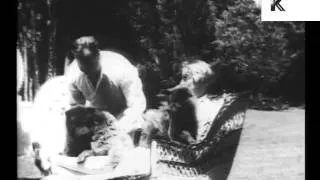 1920s Hollywood Movie Star Home Movies, Greta Garbo, Rare Footage