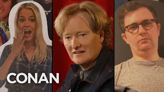 Conan Goes Off On A Cardboard Cutout Audience Member | CONAN on TBS