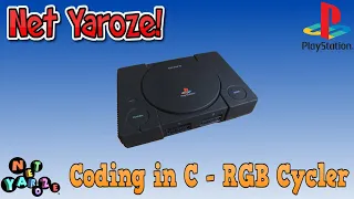 PlayStation Net Yaroze  | C Programming | RGB Cycler