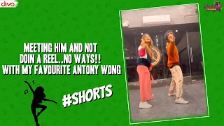 Meeting Him And Not Doin A Reel..No Ways!! With My Favourite Antony Wong 🕺💃 #shorts