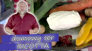 domowy ser RICOTTA. Prosty ser z SERWATKI