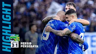 3️⃣ Gol David da Silva untuk 3️⃣ poin PERSIB vs Persebaya | Match Highlights PERSIB 3 vs 1 Persebaya