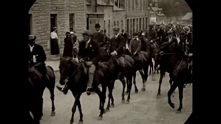 1899   Town Parade in Selkirk, Scotland speed corrected w added sound