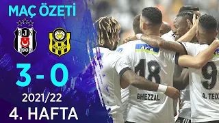 Beşiktaş 3-0 Öznur Kablo Yeni Malatyaspor MAÇ ÖZETİ | 4. Hafta - 2021/22