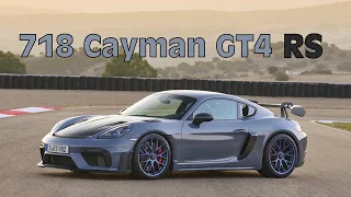 718 Cayman GT4 RS | Perfectly Irrational | Emotional exhaust notes, driving and Photos