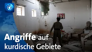 Angriffe auf kurdische Gebiete im Nordirak und Nordsyrien