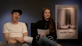 The Killing of a Sacred Deer - Barry Keoghan and Raffey Cassidy interview each other