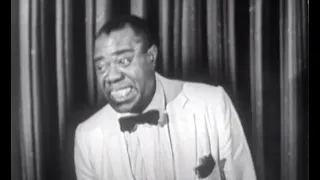 Louis Armstrong "On The Sunny Side Of The Street" on The Ed Sullivan Show