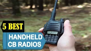 5 Best Handheld CB Radios 2023 | Best Handheld CB Radios Reviews | Top 5 Handheld CB Radios